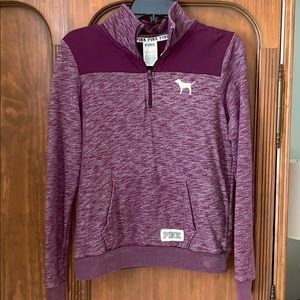 PINK VICTORIA’s SECRET Quarter Zip